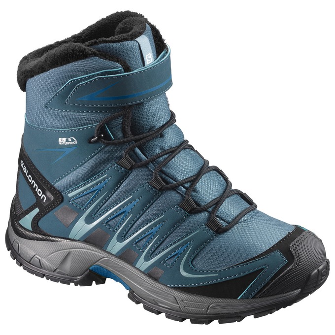 SALOMON XA PRO 3D TS CSWP J Philippines - Kids' Winter Boots - Deep Turquoise | 910578-YZP